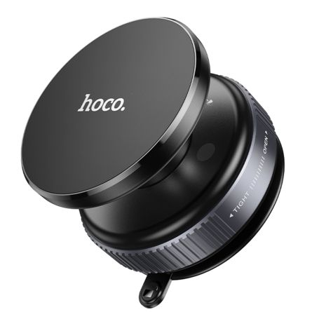 Автодержатель Hoco DCA62 Magnetic/Vacuum Черный
