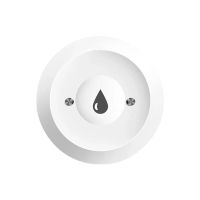 Умный датчик протечки воды Z-R-2032-W ZigBee 3.0 батарейка CR2032 (Smart Life, Tuya) круглый White