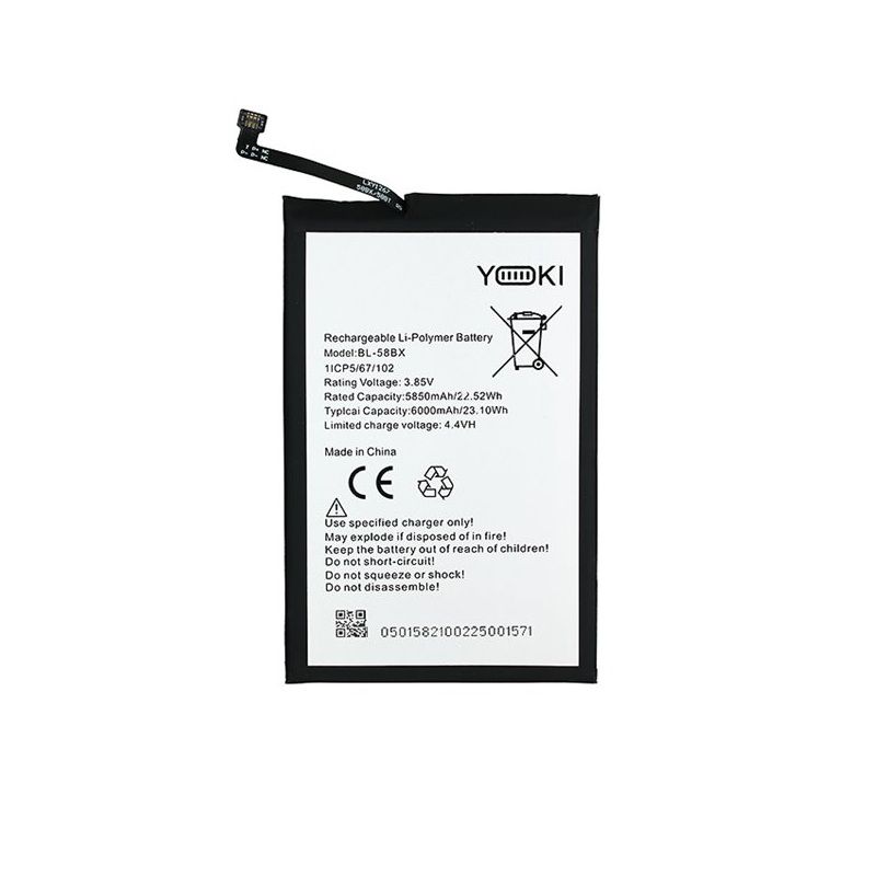 Акумулятор для Infinix Hot 10 Play, Hot 12 Play, Hot 30, Smart 6 моделі BL-58BX від Yoki Акумулятор для Infinix Hot 10 Play, Hot 12 Play, Hot 30, Smart 6 моделі BL-58BX від Yoki
