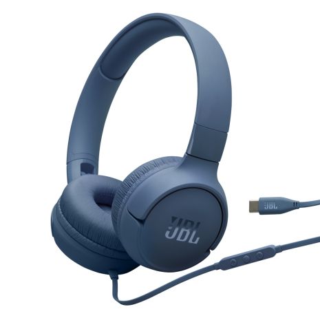 Наушники JBL Tune 520C USB-C (JBLT520CBLU) Blue UA UCRF Наушники JBL Tune 520C USB-C (JBLT520CBLU) Blue UA UCRF