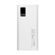 Корпус повербанка DIY Pro под пайку АКБ 2x1260110 до 20000mAh PD 22.5W Type-C, MicroUS, USB-A White