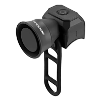 Велосипедный электронный гудок BENGGUO BG-3509, 120DB 5 ringtones IP4 ABS 2xCR2032 Black