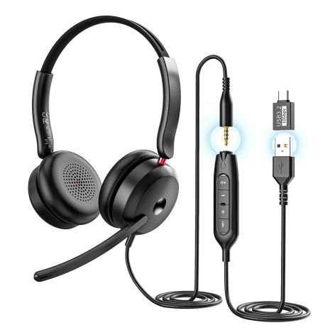 Наушники Onikuma wired gaming headphones X81 |3.5mm+USB/Type-C| black