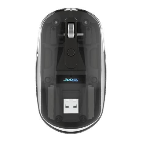 Бездротова миша Jedel WD131P transparent-black