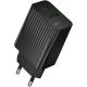 Мережевий Зарядний пристрій Borofone BAS76A 1USB-C/1USB PD/QC 30W Чорний