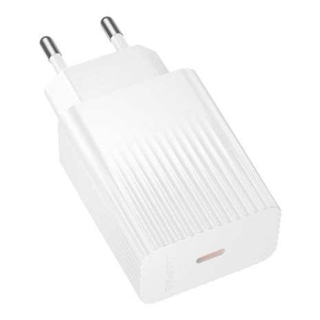 Сетевое Зарядное Устройство Borofone BAS73A 1USB-C PD/QC 20W Белый
