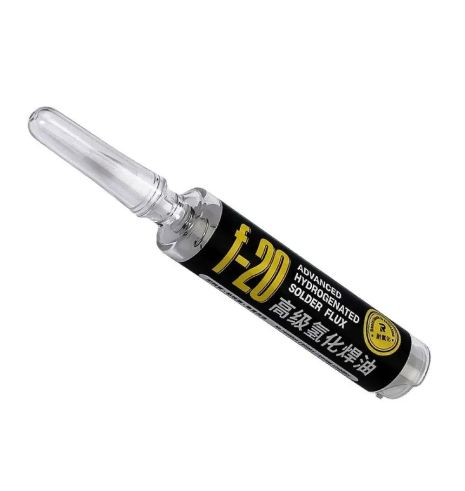 Флюс-паста Relife F20 безотмывочная / с толкателем / 10ml