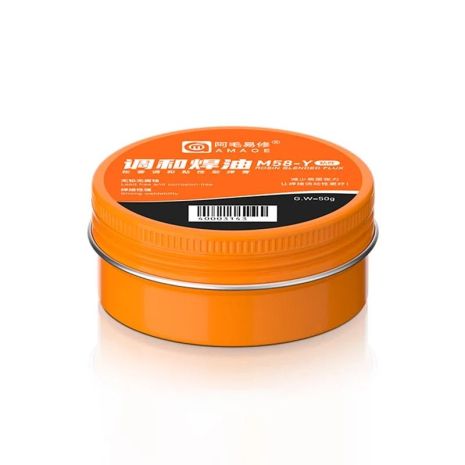 Флюс-паста Amaoe M58-Y / на основе канифоли высокой очистки 50 гр.