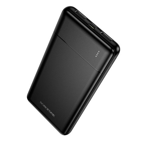 Повербанк BOROFONE BJ88 Clever power bank 10000mAh |2USB/1Type-C, 2A| black