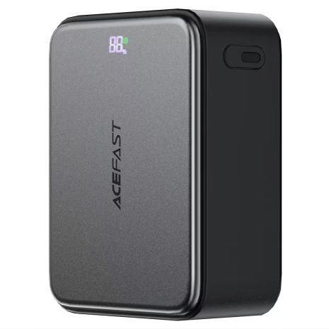 Повербанк Acefast M28 fast charging power bank with cable 10000mAh |1USB/2Type-C, 22.5W/3A, PD/QC| black