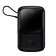Повербанк BASEUS Qpow Pro Digital Display Fast Charge Power Bank (With Lightning Cable) 10000mAh |USB/Type-C/Lightning, 20W/5A, PD/QC| black