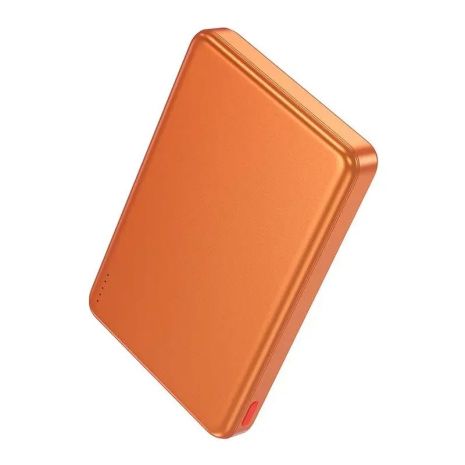 Повербанк HOCO Q26A Joy PD magnetic fast charging power bank 10000mAh |1Type-C, 20W/3A, PD/QC| orange
