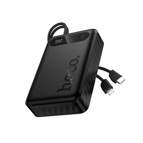 Повербанк HOCO J171A Edge PD 10000mAh | 1USB/1Type-C, 22.5W/3A, PD/QC| black