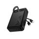 Повербанк HOCO J171A Edge PD fully compatible power bank with two cables 20000mAh |1USB/1Type-C, 22.5W/3A, PD/QC| black