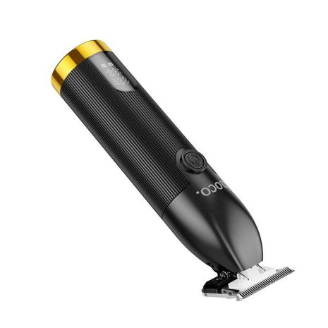 Машинка для стрижки волос HOCO Dynasty engraving electric hair clipper DAR45 |LED Display, SS Blade| black
