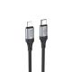 Кабель Hoco X102 Type-C to Lightning PD 27W черный