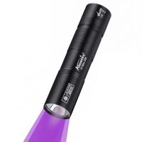Фонарик ультрафиолетовый Alonefire SV98 365nm (77*17mm) на аккумуляторе с зарядкой по Type-C Black