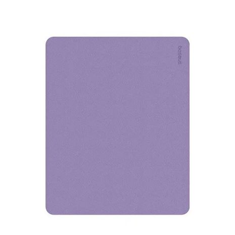 Коврик для мыши Baseus Simple Color PU Leather Mouse Mat Anti-slip Waterproof 26x21cm Mouse Pad Purple