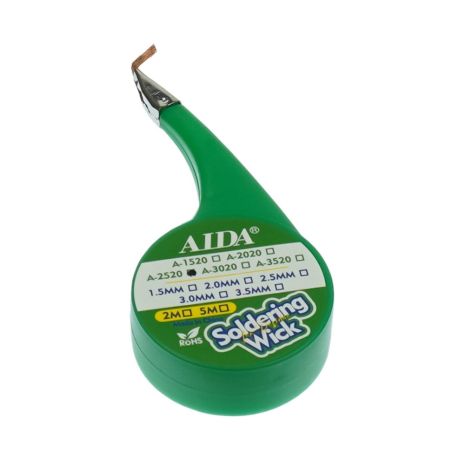 Очиститель припоя Aida A-2520 (2.5mm x 2m)