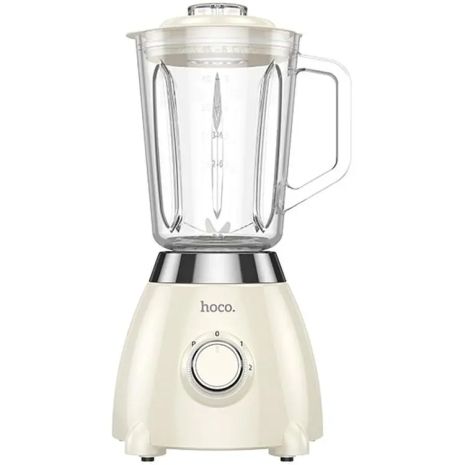 Блендер HOCO electric retro juicer blender HE33 |500W, 1.5L| Milky white