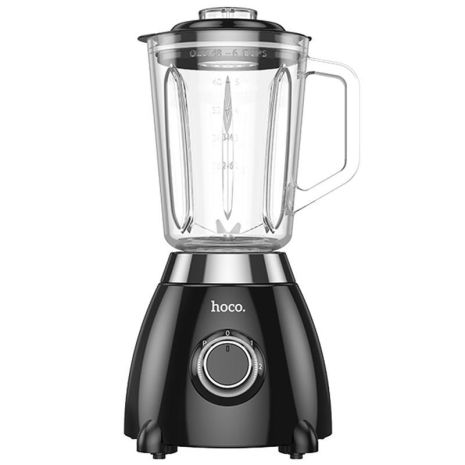 Блендер HOCO electric retro juicer blender HE33 |500W, 1.5L| black