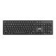 Клавіатура Бездротова 2E KS260 black UA UCRF