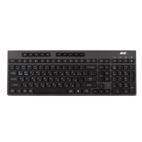 Клавіатура Бездротова 2E KS280 black UA UCRF Клавіатура Бездротова 2E KS280 black UA UCRF