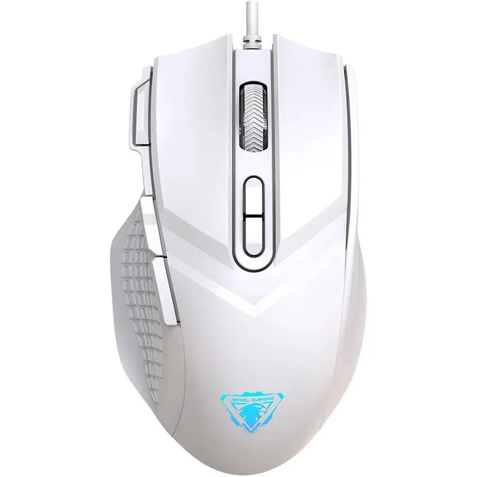 Проводная мышь Jedel GM800 игровая с RGB подсветкой white Проводная мышь Jedel GM800 игровая с RGB подсветкой white