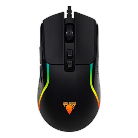 Проводная мышь Jedel GM109 игровая с RGB подсветкой black
