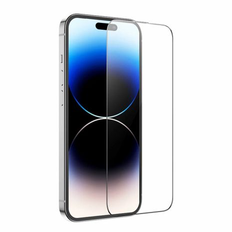 Защитное стекло HOCO A34 9D Large Arc dustproof for iPhone 14 Pro Max Black