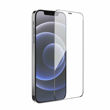 Защитное стекло HOCO A34 9D Large Arc dustproof for iPhone 12 Pro Max Black Защитное стекло HOCO A34 9D Large Arc dustproof for iPhone 12 Pro Max Black