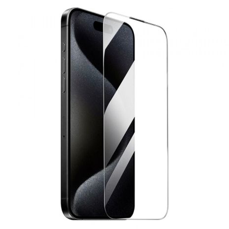 Защитное стекло HOCO A34 Slim Full screen HD (Ultra Slim 0,2mm) for iPhone 16 Plus Black