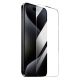 Защитное стекло HOCO A34 Slim Full screen HD (Ultra Slim 0,2mm) for iPhone 16 Plus Black