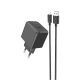 Сетевое зарядное устройство Hoco CS11A USB черное + кабель USB to Lightning Сетевое зарядное устройство Hoco CS11A USB черное + кабель USB to Lightning