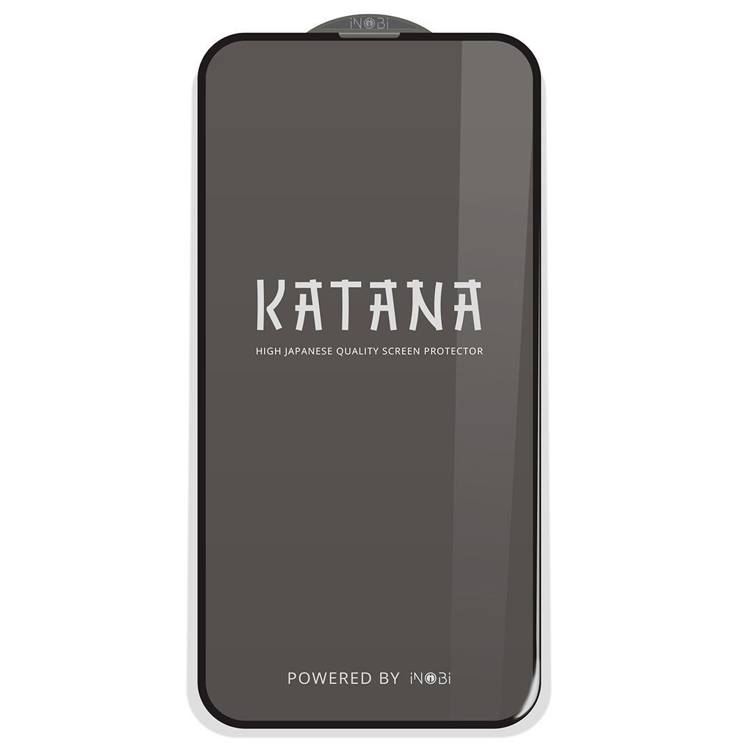 Захисне скло KATANA by iNobi for iPhone 13/13 Pro/14/16e Чорний Захисне скло KATANA by iNobi for iPhone 13/13 Pro/14/16e Чорний