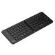 Клавіатура HOCO Proficient mini folding wireless keyboard GM71 (english version) |67 Keys, BT5.2| black