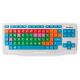 Клавіатура MEETION 2.4G Kids wireless Keyboard WK800 |UA/EN Layout| white