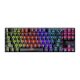 Клавіатура XTRIKE ME механічна wired keyboard GK-989 |87 Keys, RGB, EN Layout| black