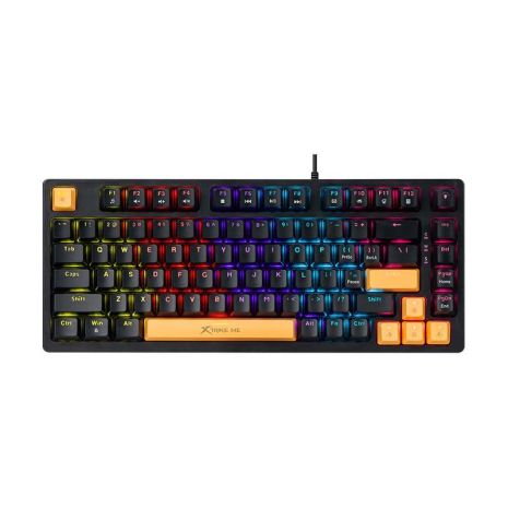 Клавіатура XTRIKE ME механічна wired keyboard GK-996 |82 Keys, RGB, EN Layout| black