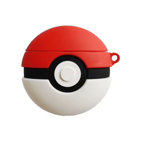 Чохол для Airpods 4 у ​​вигляді Poke Ball (Pokemon) White-Red