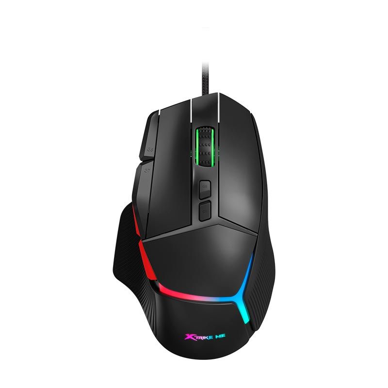 Миша XTRIKE ME wired mouse GM-415 | RGB, 800-8000DPI | black Миша XTRIKE ME wired mouse GM-415 | RGB, 800-8000DPI | black