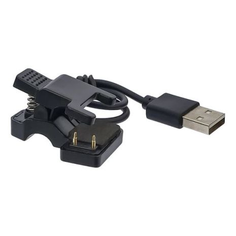 Універсальний USB кабель для смарт годинника, прищіпка (2 pin) 7 mm чорний Універсальний USB кабель для смарт годинника, прищіпка (2 pin) 7 mm чорний