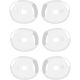 Антиковзні накладки для навушників Airpods 4 (комплект 3 пари), White