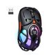 Миша Onikuma Tri Mode RGB gaming mouse DM02 | 2.4G/BT/Type-C| grey