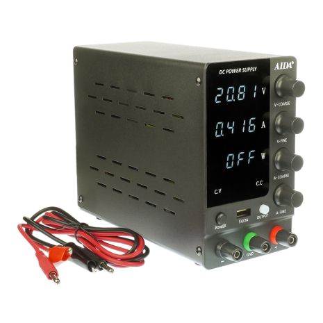 Блок питания лабораторный Aida NPS3010W, 30V 10A, импульсный, с цифровой индикацией (V/A/W)