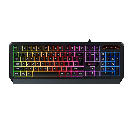 Клавиатура MEETION Gaming Wired Rainbow Backlit Keyboard MT-K9320 |Ukr/ru/Eng раскладки| black