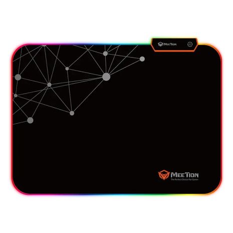 Килимок для миші MeeTion Backlit Gaming Mouse Pad RGB MT-PD120 black