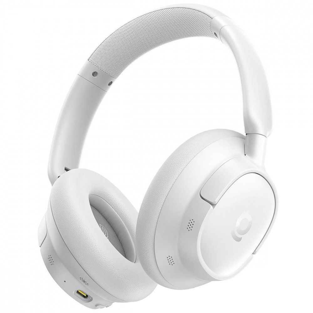 Наушники Baseus Bass BH1 NC Wireless Noise Cancelling Headphones White A0203702 Наушники Baseus Bass BH1 NC Wireless Noise Cancelling Headphones White A0203702