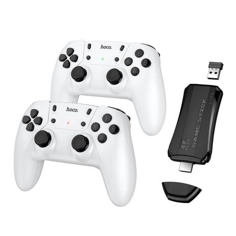 Набор видеоигр с контроллерами HOCO Collection game box+two wireless gamepads set GA31 |2.4G, HDTV| white
