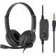 Навушники з мікрофоном 2E CH12 On-Ear Black (2E-CH12SJ)